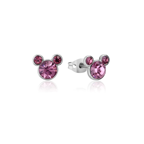 ECC Mickey June Birthstone Stud Earrings