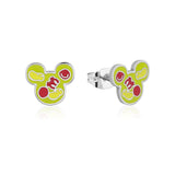 ECC Mickey Mouse Pizza Stud Earrings