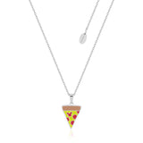 ECC Mickey Mouse Pizza Slice Enamel Necklace