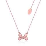 Disney_Couture_Kingdom_Sterling_Silver_Rose_Gold_Minnie_Mouse_Bow_Necklace_SSDN107