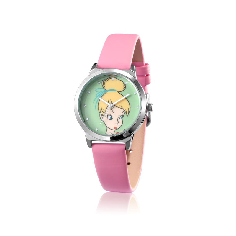 Disney_Couture_Kingdom_Tinker_Bell_Pink_Strap_Stainless_Steel_Analogue_Watch_SPW034