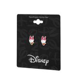 ECC Daisy Duck Enamel Stud Earrings