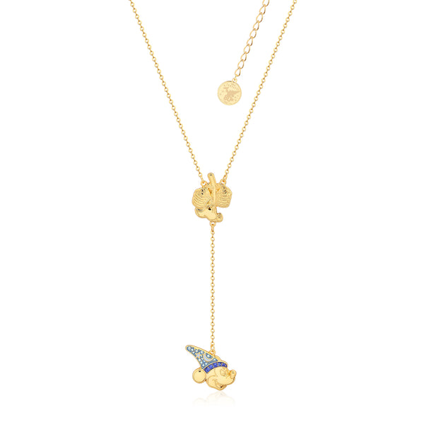 Disney_Fantasia_Mickey_Mouse_Sorcerers_Apprentice_Yellow_Gold_Crystal_Lariat_Necklace_Couture_Kingdom