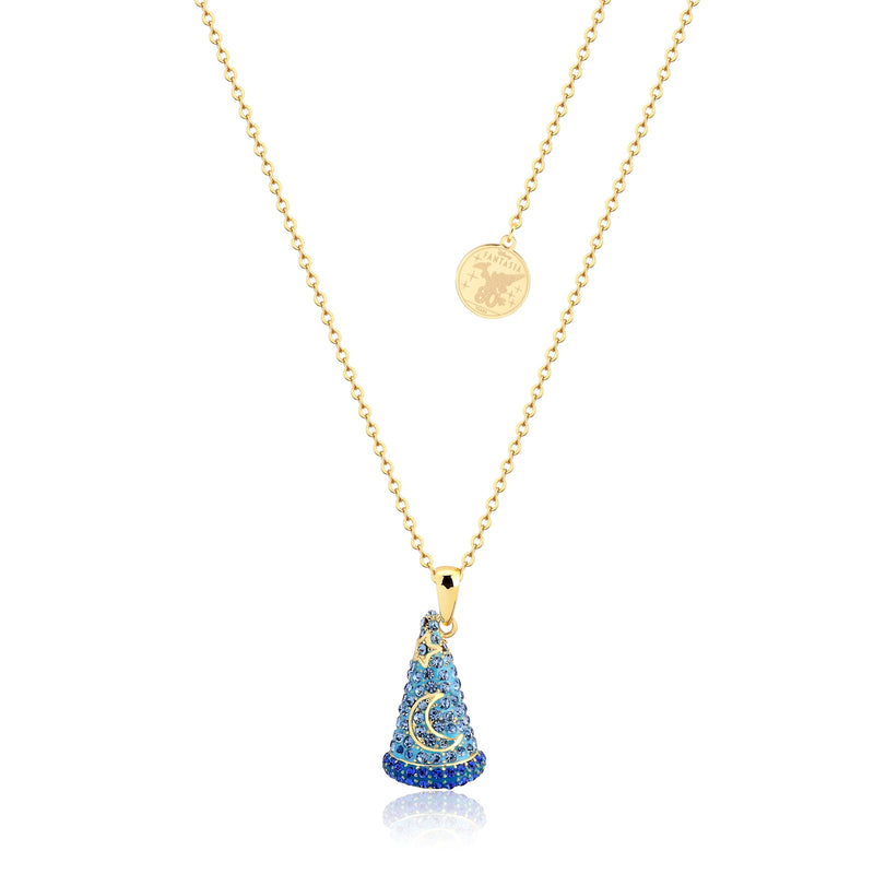 Disney_Fantasia_Sorcerers_Hat_Crystal_Yellow_Gold_Necklace_Couture_Kingdom_DYN1032