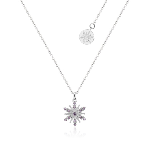 Disney Frozen Anna Crystal Snowflake Necklace