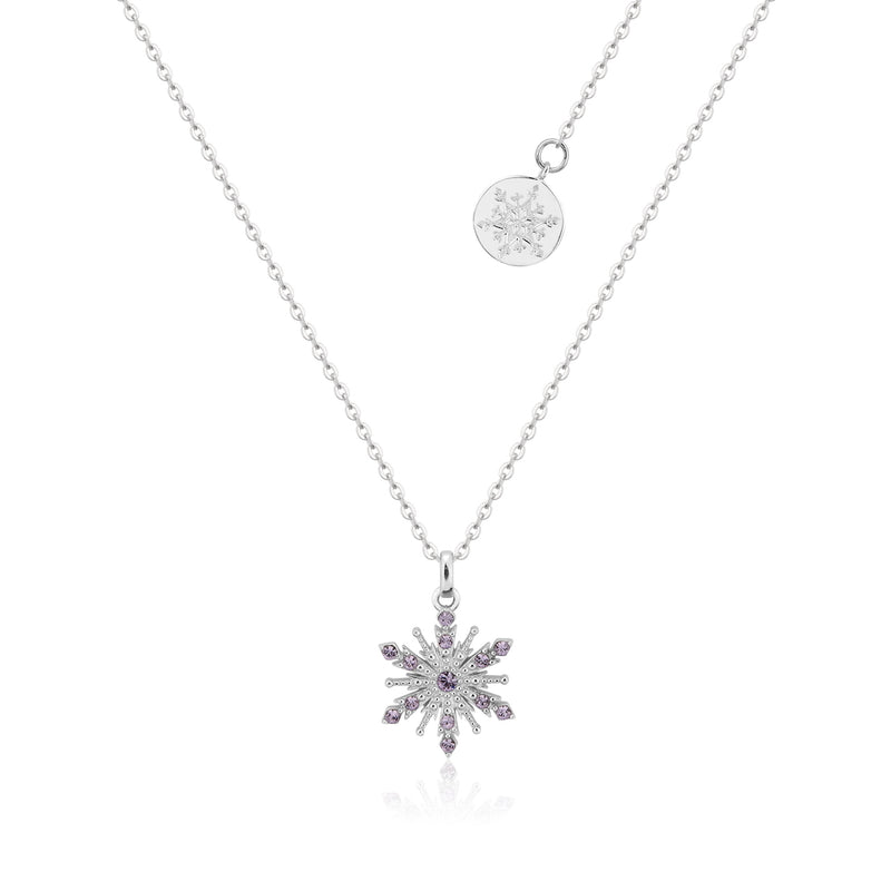 Anna Crystal Snowflake Necklace
