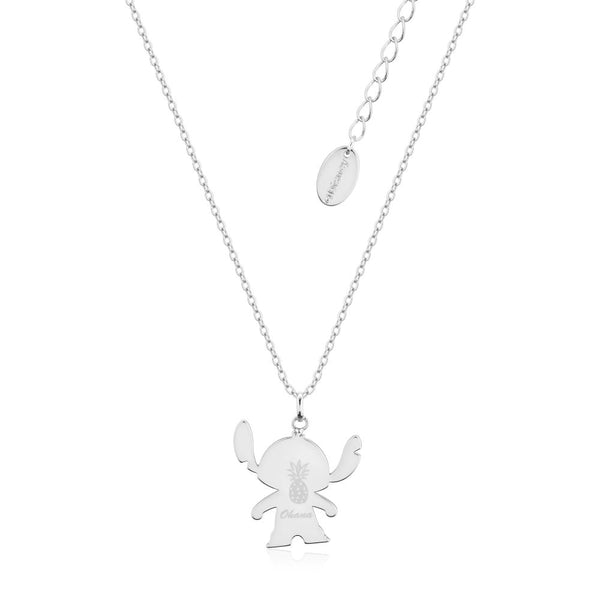 Disney_Lilo_Stitch_Couture_Kingdom_White_Gold_Necklace_Back_View_Ohana_DSN1089