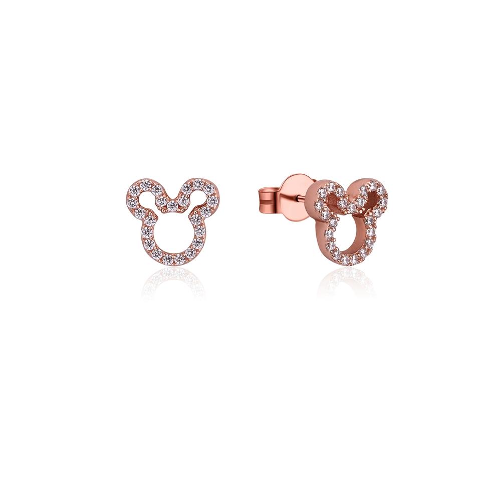 Mickey mouse diamond earrings top