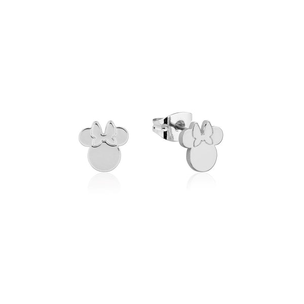 Disney_Minnie_Mouse_Bow_Stud_Earrings_White_Gold_Couture_Kingdom_DSE1104
