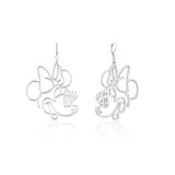 Disney_Minnie_Mouse_Drop_Earrings_White_Gold_Silver_Couture_Kingdom_Jewellery_DSE1102