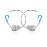 Bo Peep Hoop Earrings