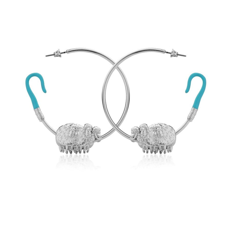 Bo Peep Hoop Earrings