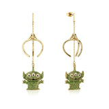 Disney_Pixar_Toy_Story_Yellow_Gold_Alien_Crystal_Drop_Earrings_Couture_Kingdom_DYE1004