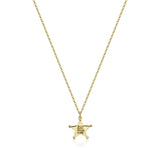 Disney_Pixar_Toy_Story_Yellow_Gold_Sheriff_Woody_Necklace_Couture_Kingdom_DYN1000_back_view