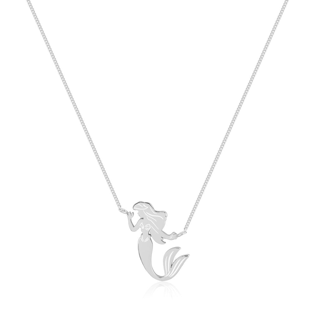 Princess necklace silver on sale