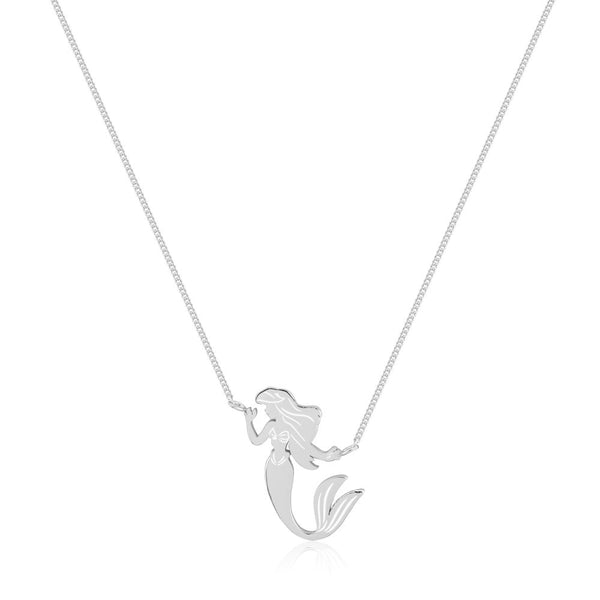 Disney_Princess_Ariel_Little_Mermaid_Delicate_Necklace_Sterling_Silver_Couture_Kingdom_SSSDN030