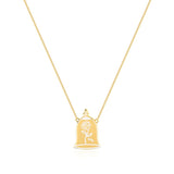 Disney_Princess_Belle_Beauty_Beast_Enchanted_Rose_Delicate_Necklace_Sterling_Silver_Yellow_Gold_Couture_Kingdom_SSDN036