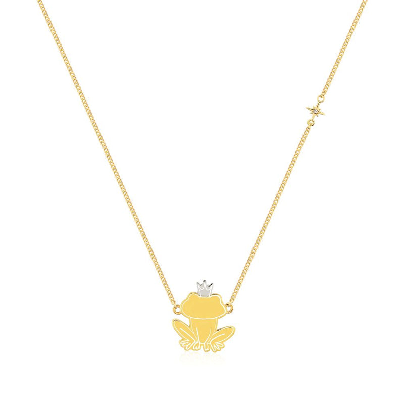 Disney_Princess_Frog_Naveen_Delicate_Necklace_Sterling_Silver_Yellow_Gold_Couture_Kingdom_SSDN064