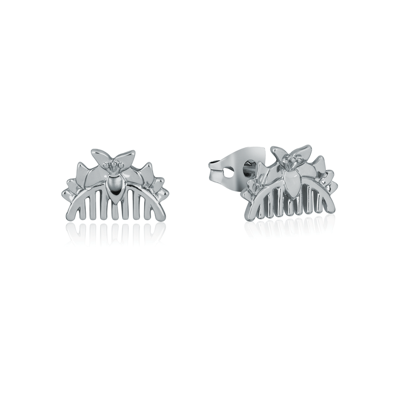 Princess Mulan Comb Stud Earrings