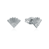 Mulan Fan Stud Earrings