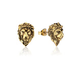 Disney-The-Lion-King-Simba-Yellow-Gold-Stud-Earrings-DLYE215