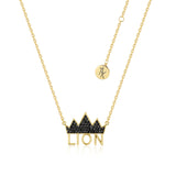 Disney-The-Lion-King-Crown-Yellow-Gold-Necklace-with-Swarovski-Crystals-DLYN205