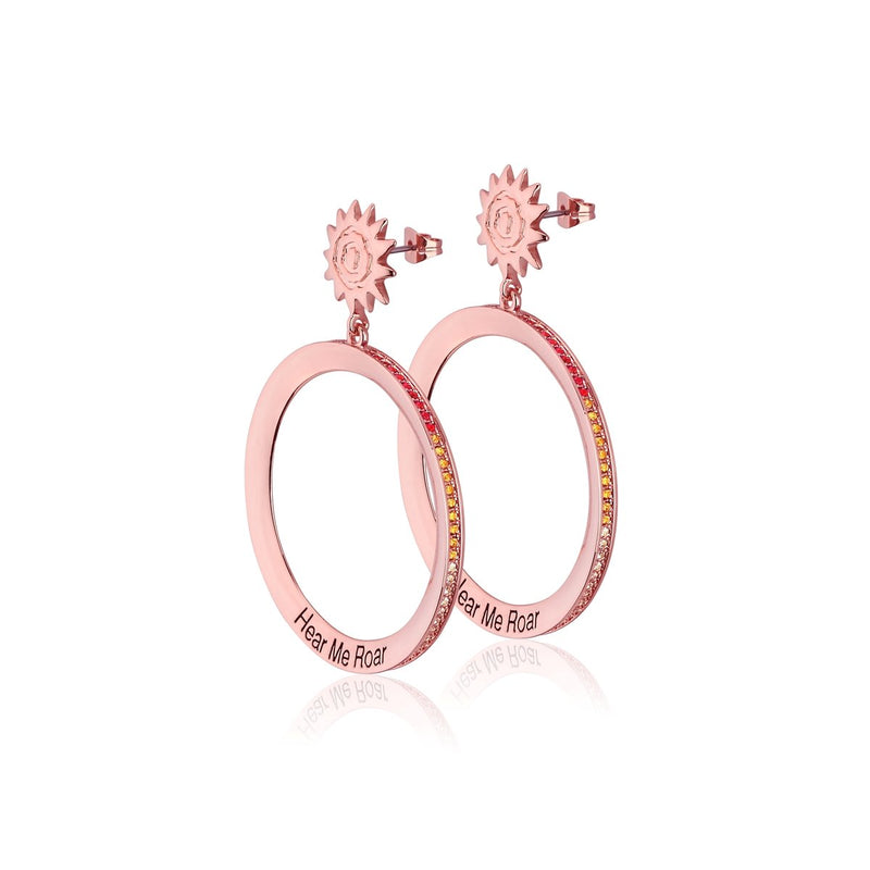 Savanna Sunset Hoop Earrings