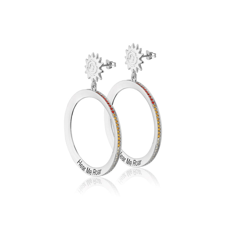 Savanna Sunset Hoop Earrings