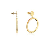 Disney-The-Lion-King-Hear-Me-Roar-Crystal-Hoop-Earrings-Side-View-Couture-Kingdom-Yellow-Gold-DLYE230