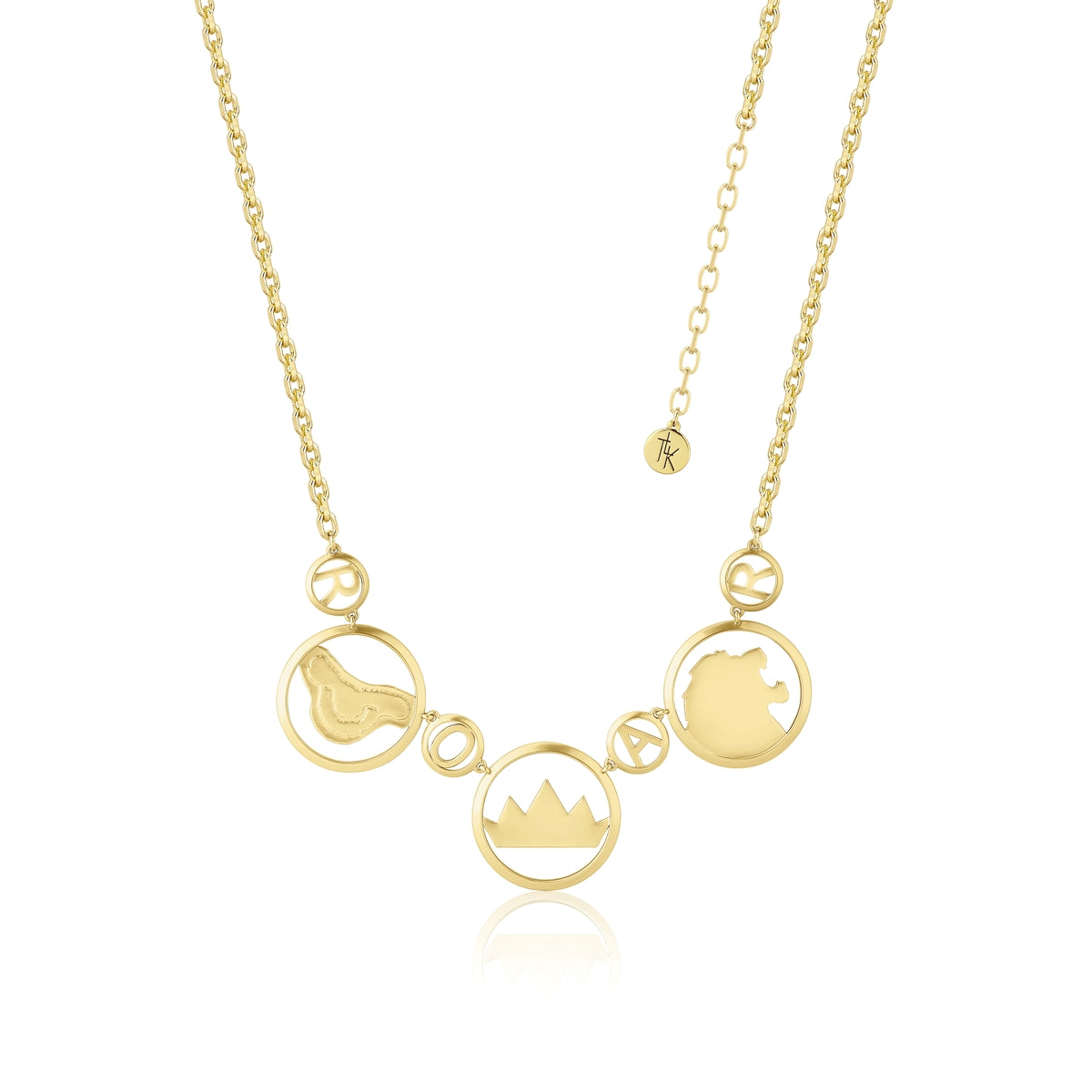 Disney-The-Lion-King-Simba-Roar-Yellow-Gold-Necklace-DLYN225