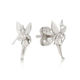 Precious Metal Tinker Bell Stud Earrings