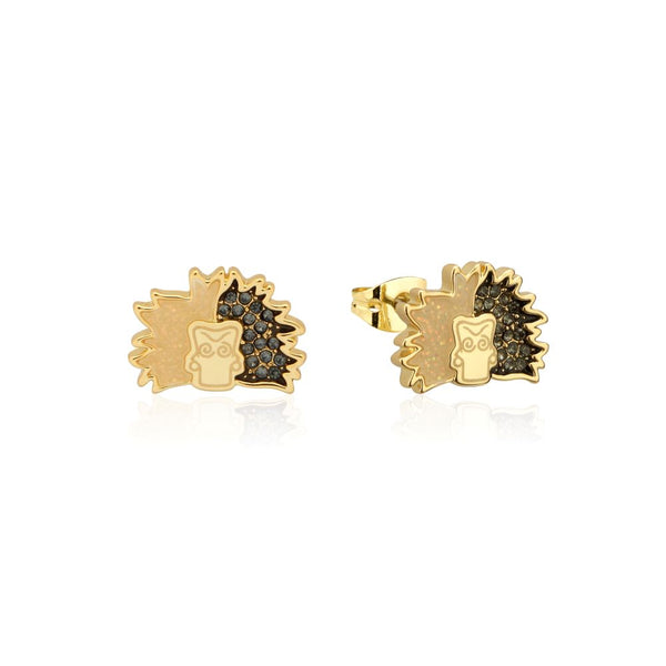 Disney_Villains_Cruella_Dalmatians_Stud_Earrings_Yellow_Gold_Couture_Kingdom_DYE1097