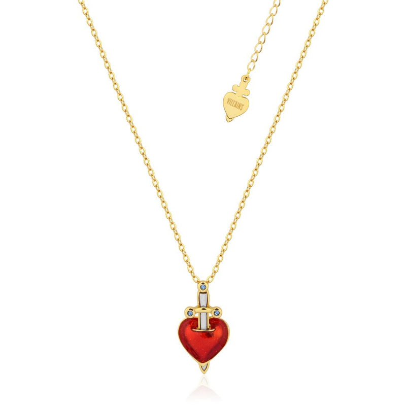 Disney_Villains_Evil_Queen_Snow_White_Heart_Dagger_Necklace_Yellow_Gold_Couture_Kingdom_DYN1091