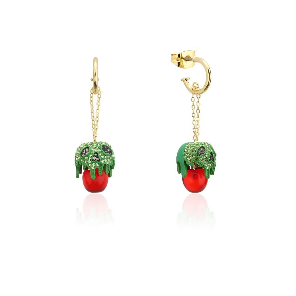 Disney_Villains_Evil_Queen_Snow_White_Poison_Apple_Drop_Earrings_Yellow_Gold_Couture_Kingdom_DYE1092