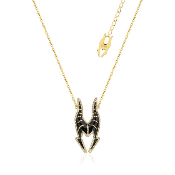 Disney_Villains_Maleficent_Crystal_Sleeping_Beauty_Necklace_Yellow_Gold_Couture_Kingdom_DYN1098