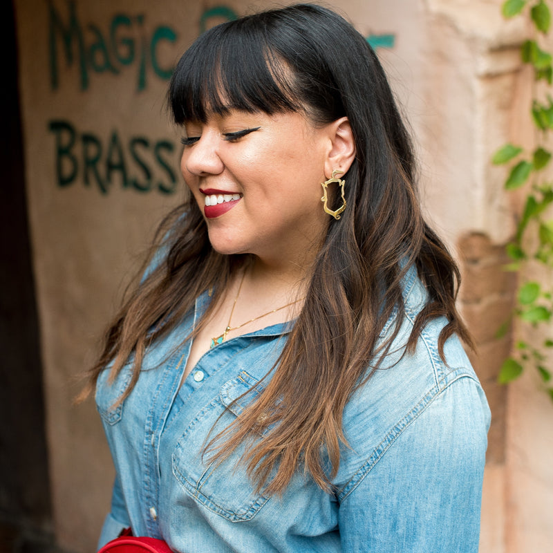 Genie Outline Earrings