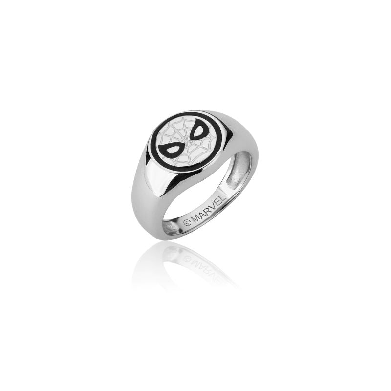 MR002_Marvel_Jewelry_Avengers_Spider_Man_Sterling_Silver_Mens_Signet_Ring_Couture_Kingdom