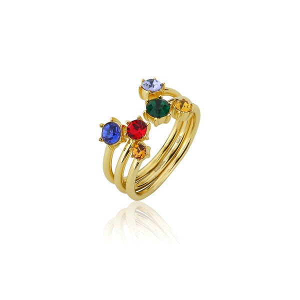 Precious Metal Marvel Infinity Stone Ring Couture Kingdom