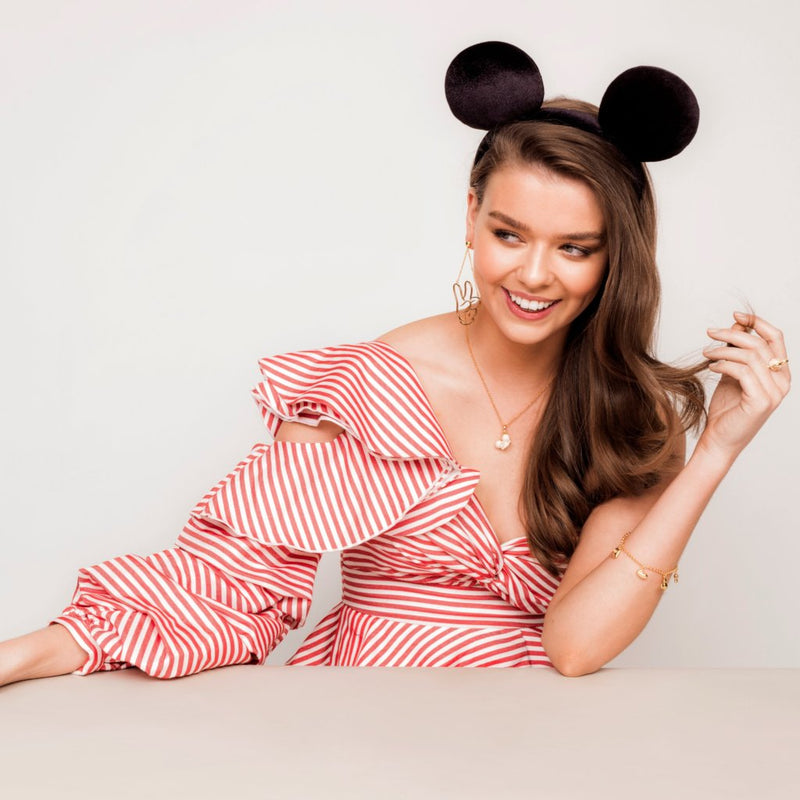 Disney Mickey Mouse Glove Drop Earrings - Disney Jewellery