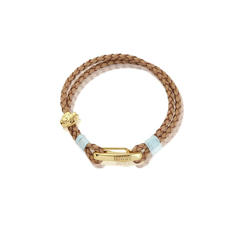 Coach store leather bracelet