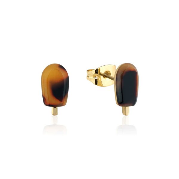 Tortoise shell earrings studs cheap