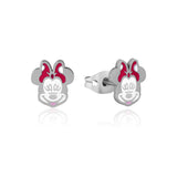 ECC Minnie Mouse Enamel Stud Earrings