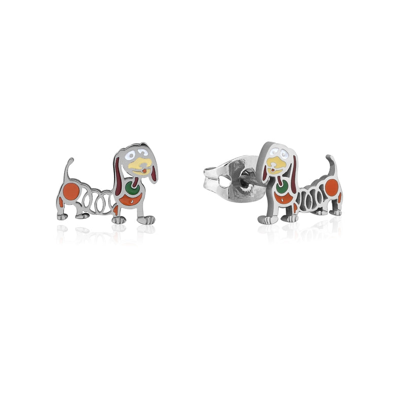 Disney_Pixar_ECC_Toy_Story_Slinky_Dog_Stud_Earrings_Stainless_Steel_Couture_Kingdom_SPE050