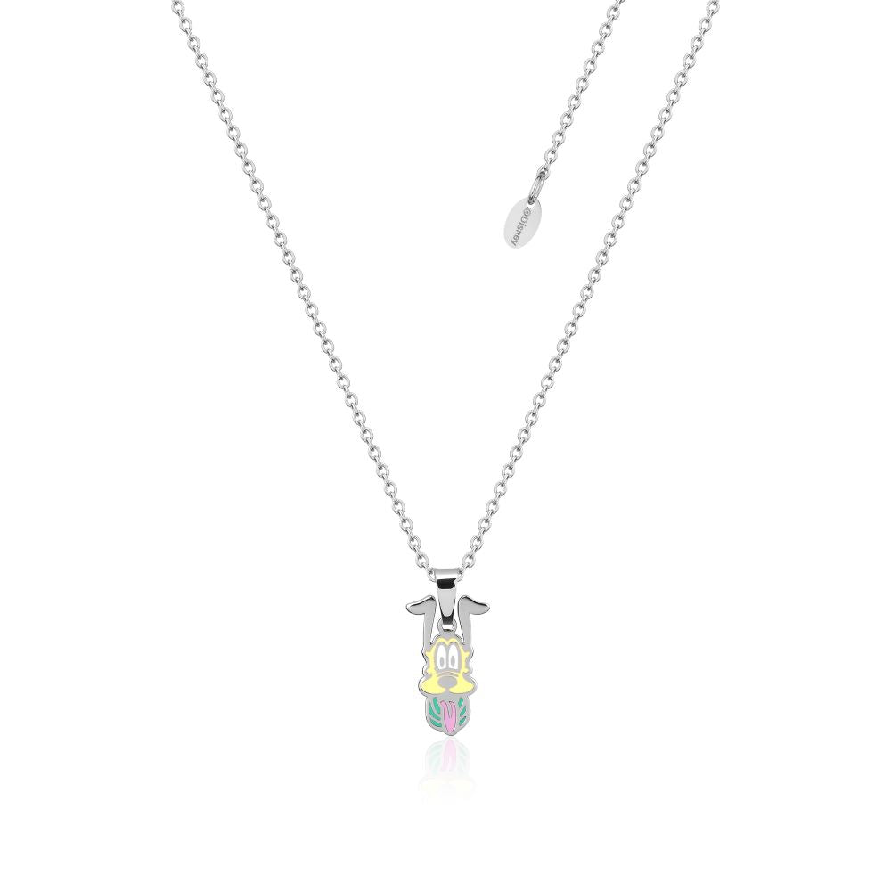 ECC Disney Pluto Enamel Necklace
