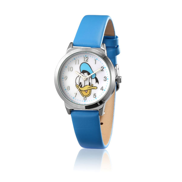 SPW003_Donald_Duck_Small_Watch_Blue_Strap_Front_View