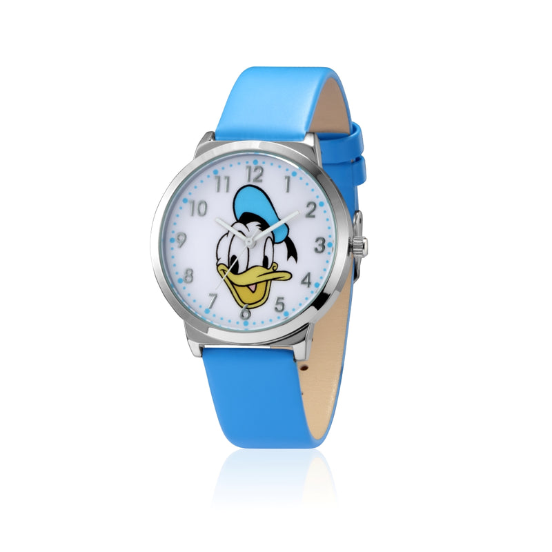 SPW009_Donald_Duck_Watch_Blue_Strap_Front_View