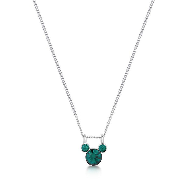 Disney Mickey May Birthstone Necklace - Disney Jewellery