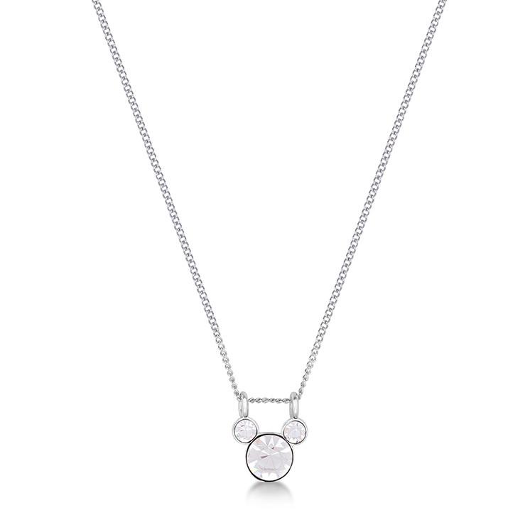 Disney Mickey April Birthstone Necklace - Disney Jewellery