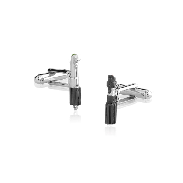 Star_Wars_Darth_Vader_Luke_Skywalker_Light_saber_Cufflinks_White_Gold_Couture_Kingdom_SWCL06