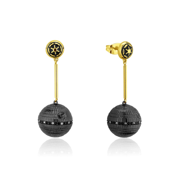 Star_Wars_Death_Star_Drop_Earrings_Yellow_Gold_Couture_Kingdom_SWE009